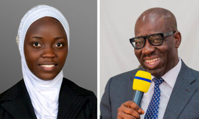 Aminat Yusuf to Be Placed on Salary, Sponsored Through Law School- Obaseki promises