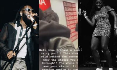 Why I carried my sister after my sold-out London concert, Burna Boy Reveals