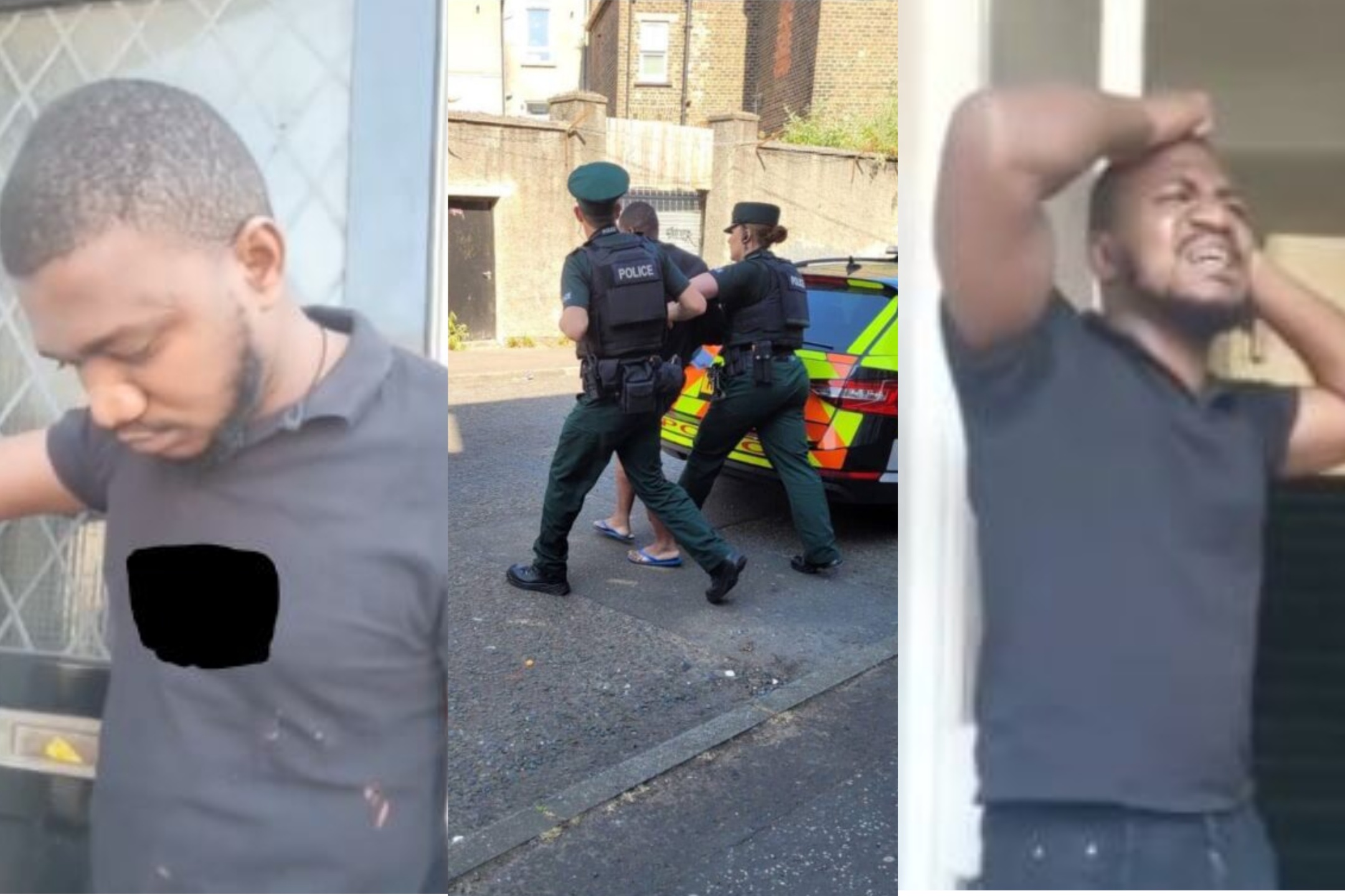 VIDEO: Nigerian student arrested for attempting to date just 3-months after arriving in the UK