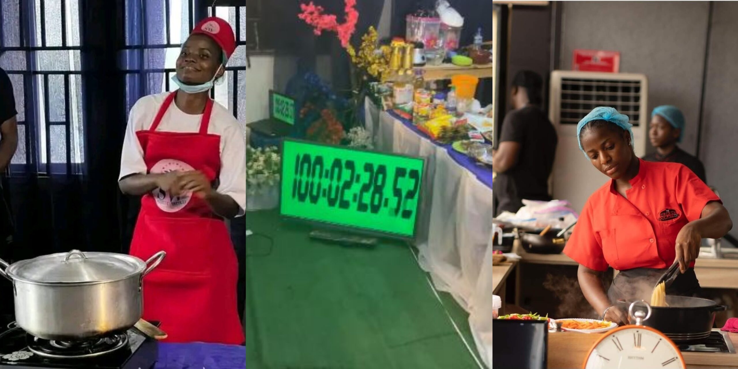 Chef Dammy breaks Hilda Bacils record