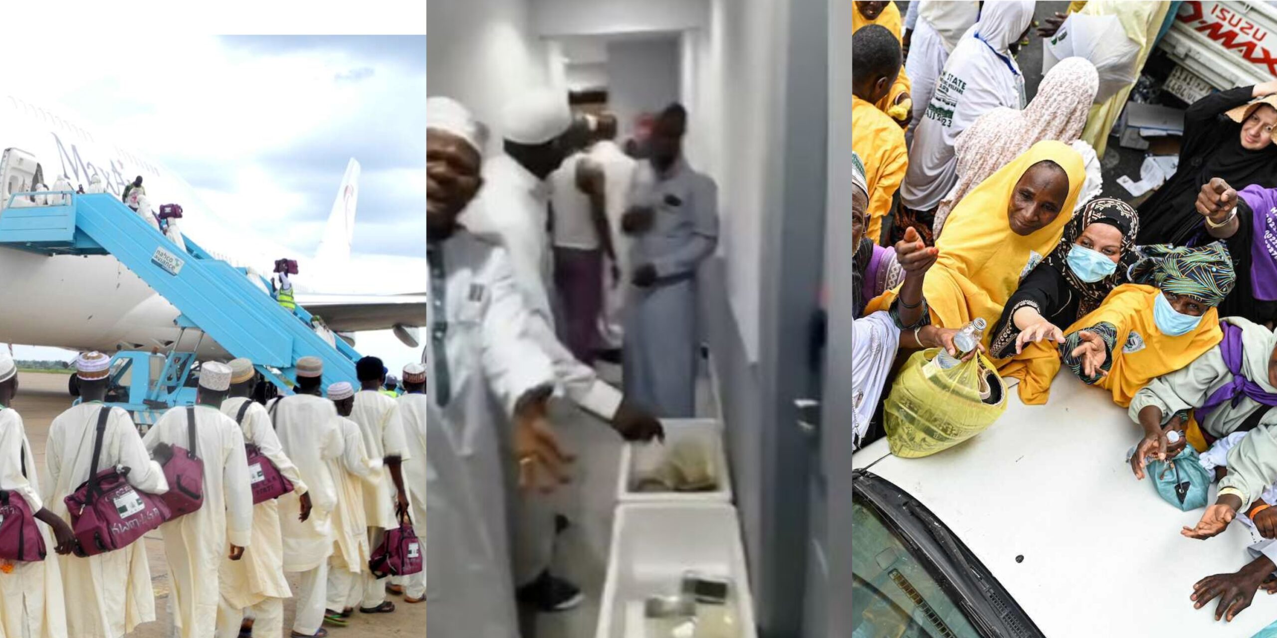 Osun pilgrims protest over food quality in Saudi Arabia after paying N3m (VIDEO)