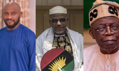 Yul Edochie begs Tinubu to release Nnamdi Kanu