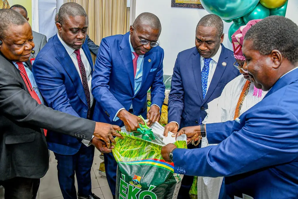 Eko Rice: Sanwo-Olu takes rice to commodities market, seeks investment
