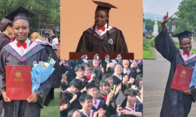 Meet Nigerian Lady who graduated top of her class in China