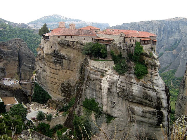 9. The Roussanou Monastery