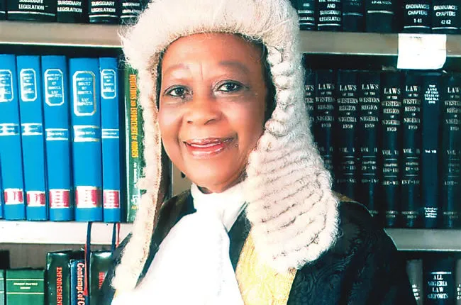 Meet Nigeria's first female lawyer-chief olufolake solanke