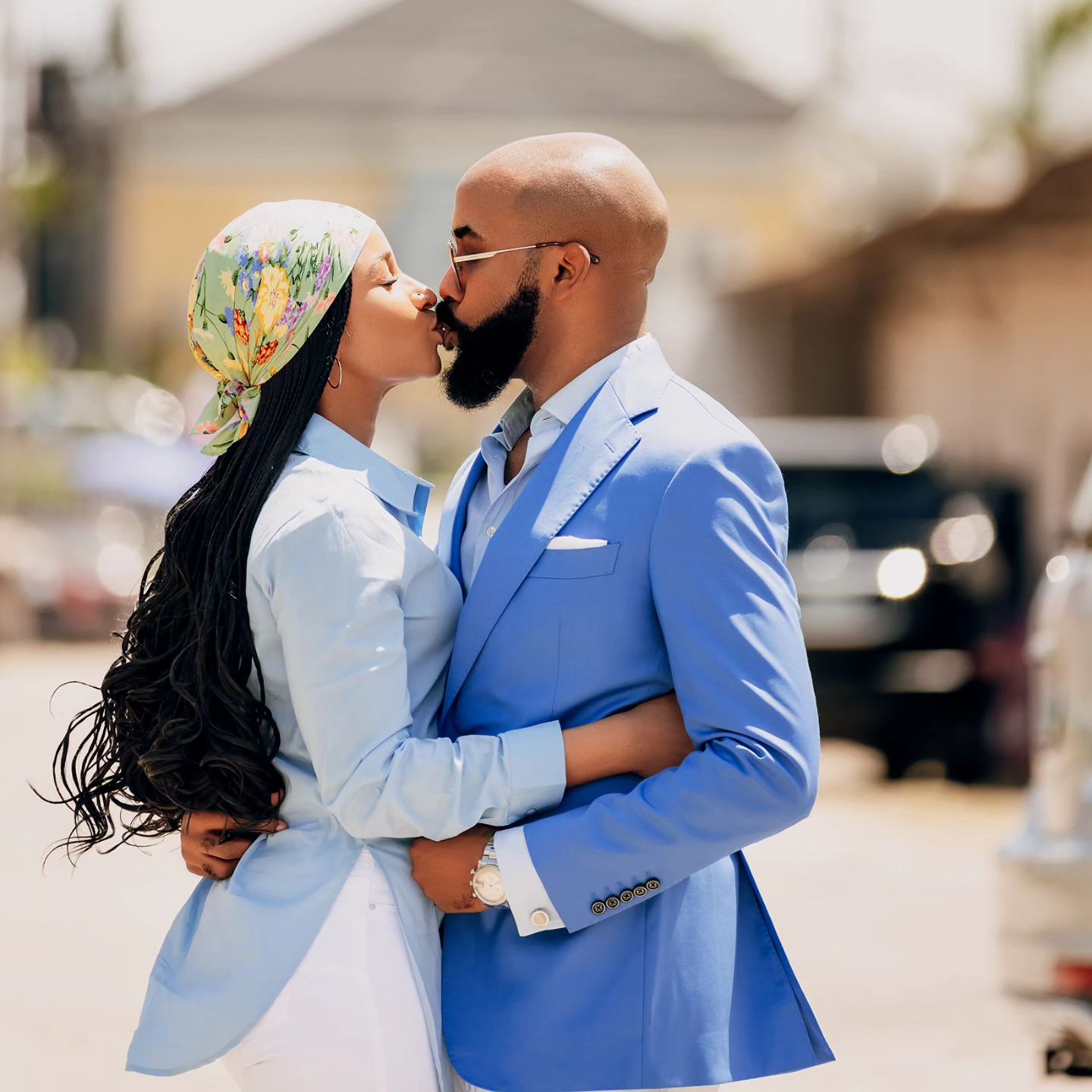 Banky W Shows Off Family Photos Amid Cheating Allegation