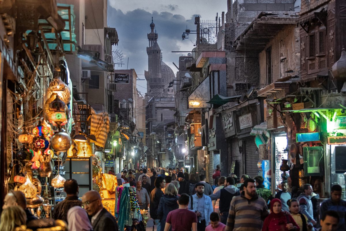 cairo crowded cities