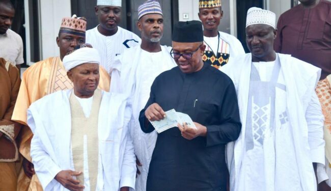 Eid el Kabir: Peter Obi Donates Money To Renovate Mosques in Anambra State