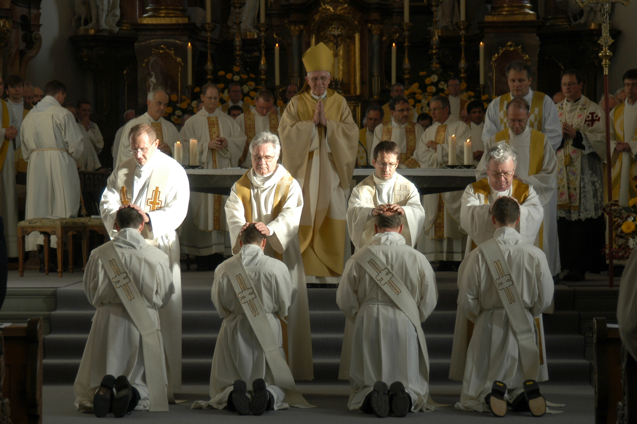 priest and clergy men