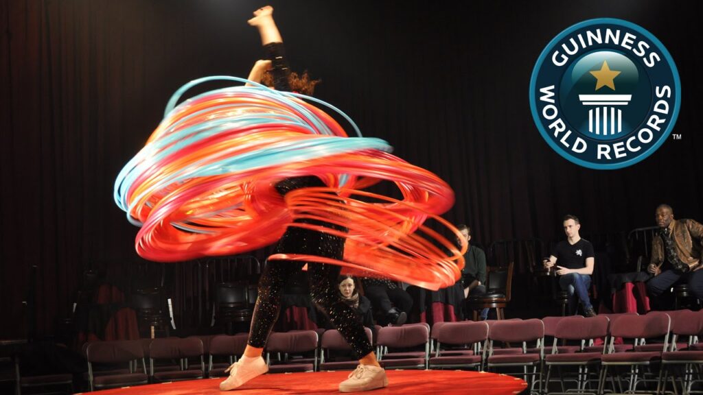 9. The Guinness World Record Champion of Hula Hoops