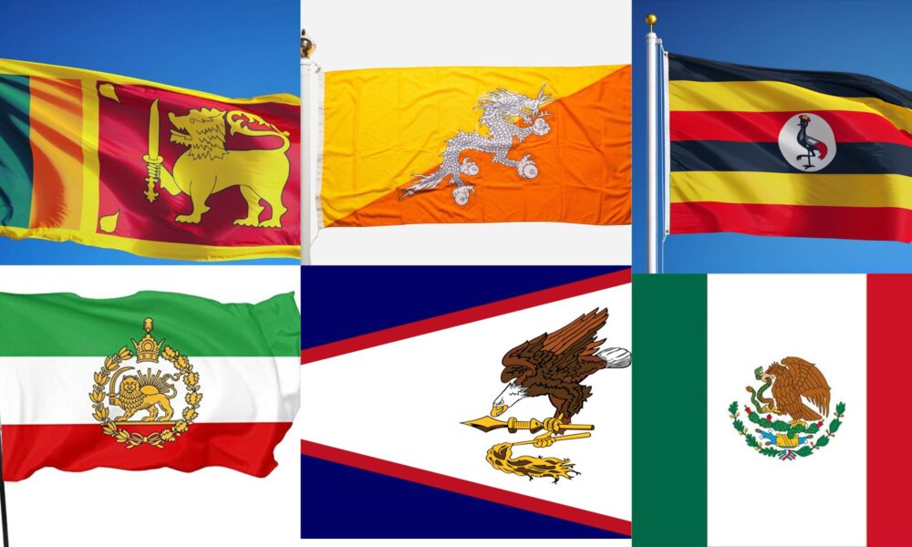 Animals Featured On National Flags And Their Meanings   Animals Featured On National Flags And Their Meanings 1000x600 