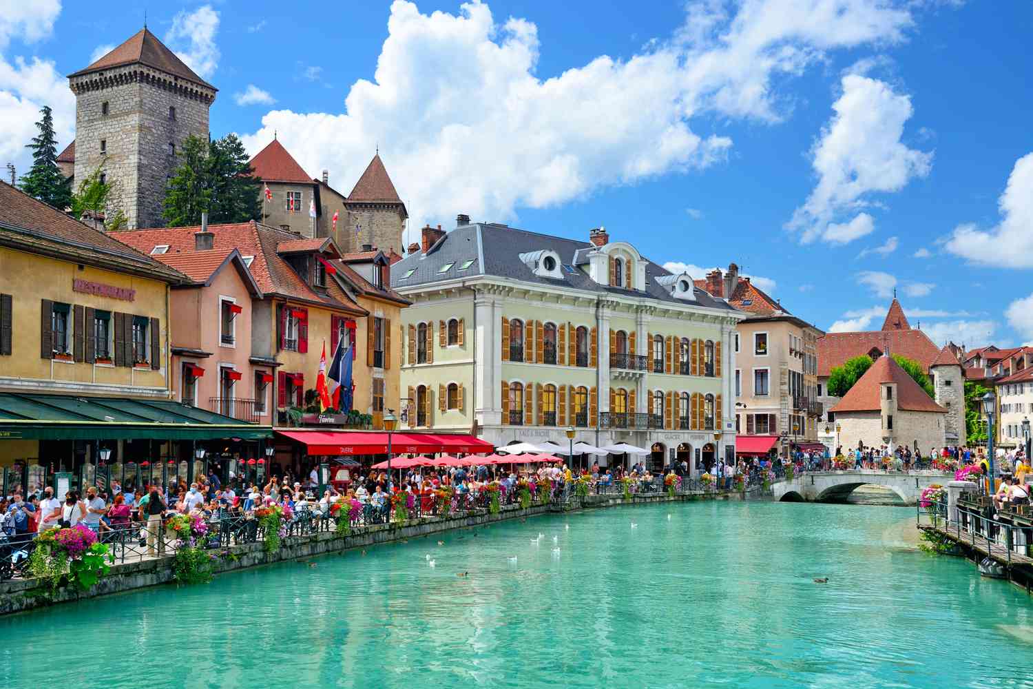 Annecy, France lakeside