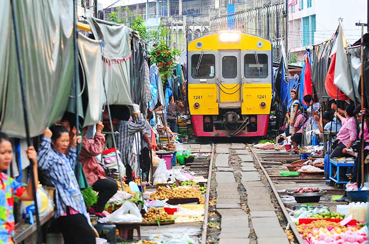 Death-Railway Market, Thailand