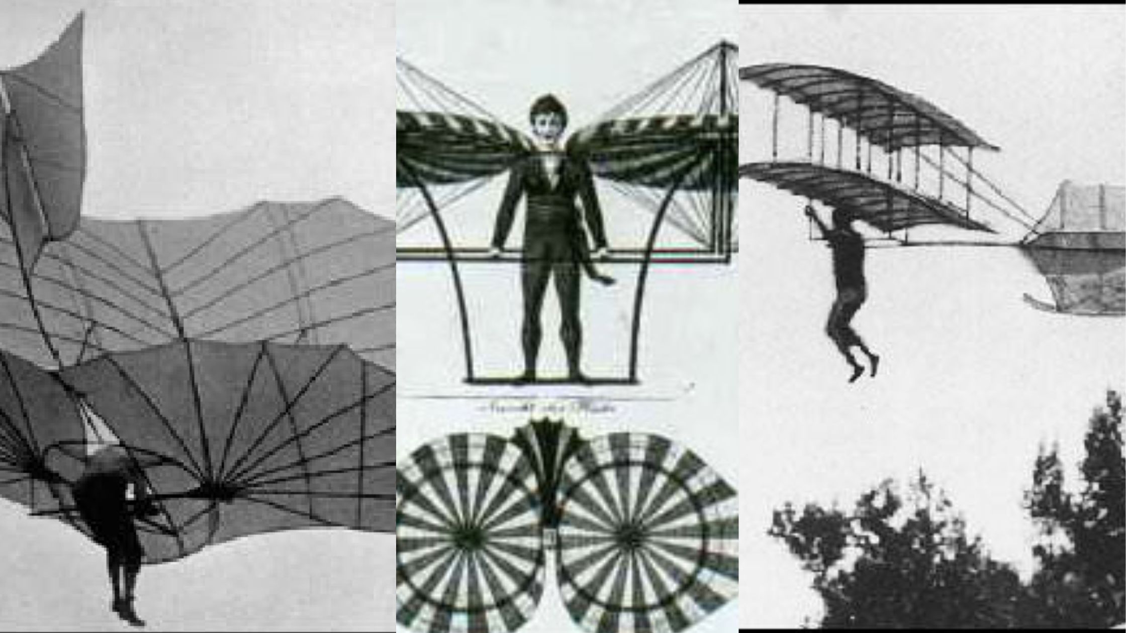 List of 12 Early Flying Machines