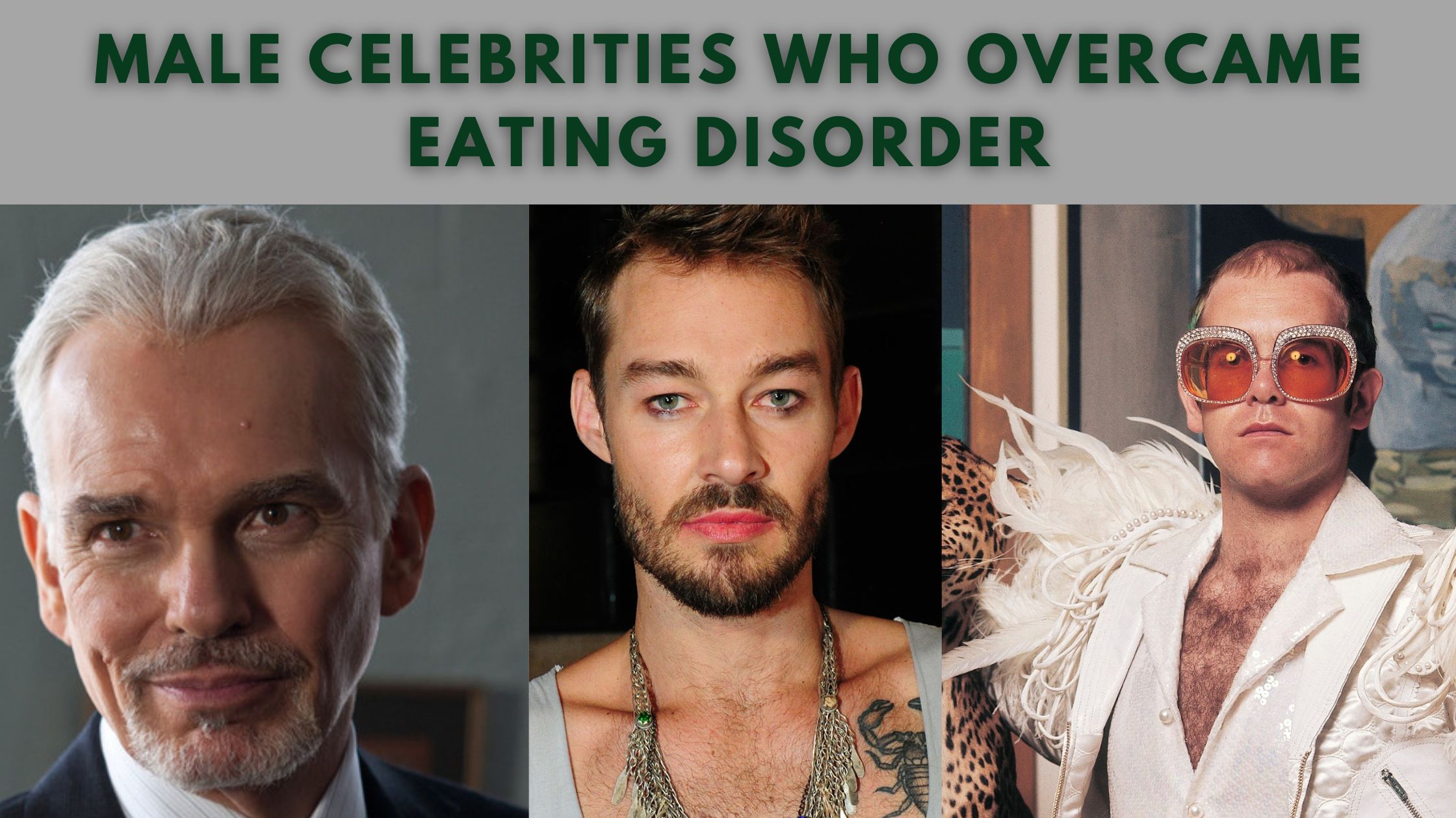 Male Celebrities Who Overcame Eating Disorder