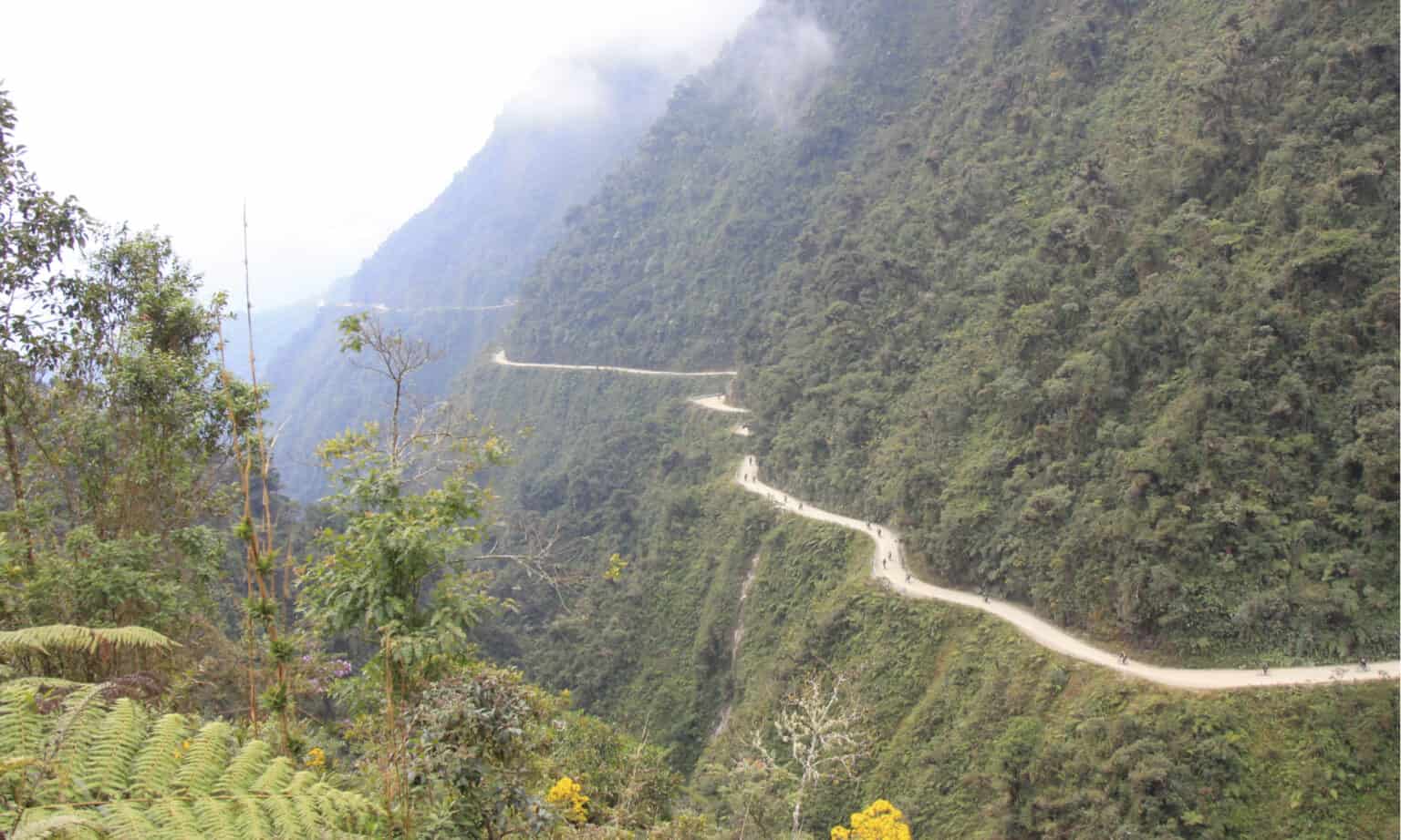 North-Yungas-Road-in-Bolivia