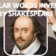 Popular Words Invented By Shakespeare