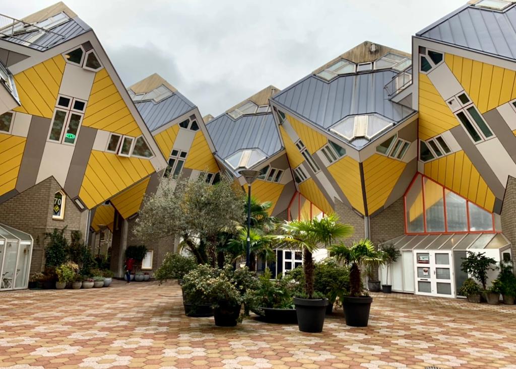 cube houses strangest building