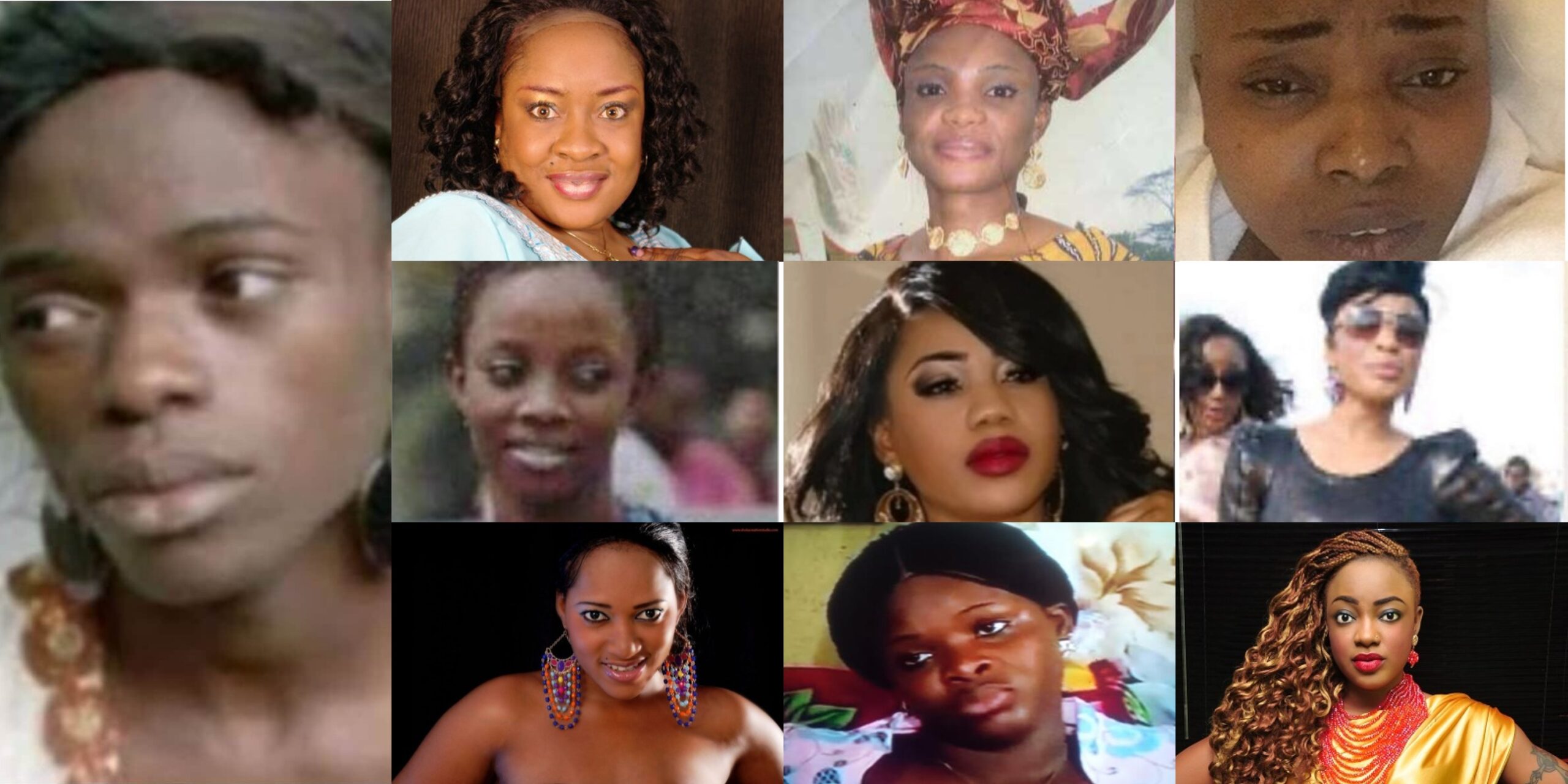 10 Nigerian Celebrities Who Bleach Their Skin