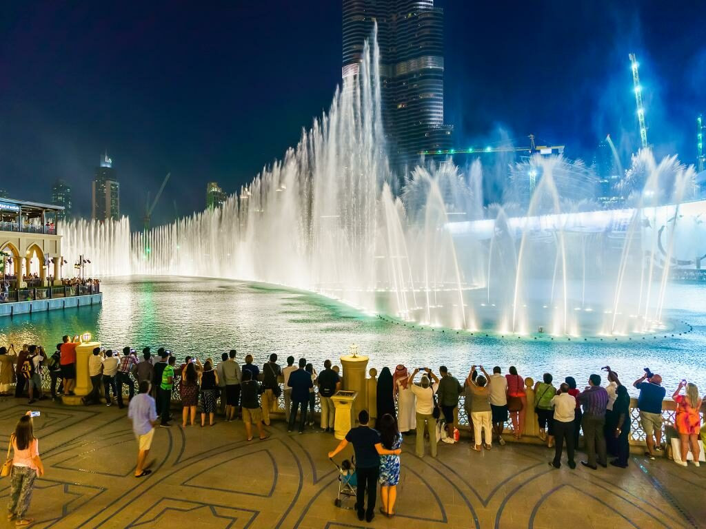 Dubai Fountain, United Arab Emirates