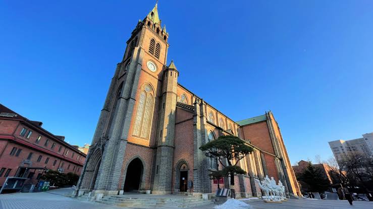 Myeongdong Cathedral Historical Places To Visit In South Korea 