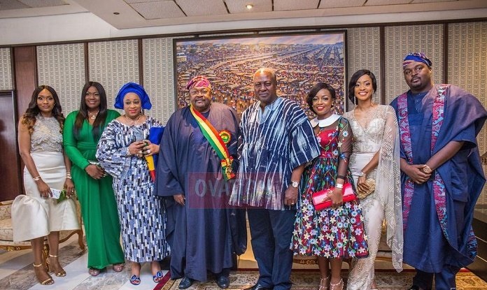 Mike Adenuga Family one of the richest families in Nigeria