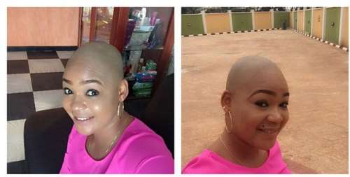 Nollywood Actresses Who Went Bald For A Movie Role