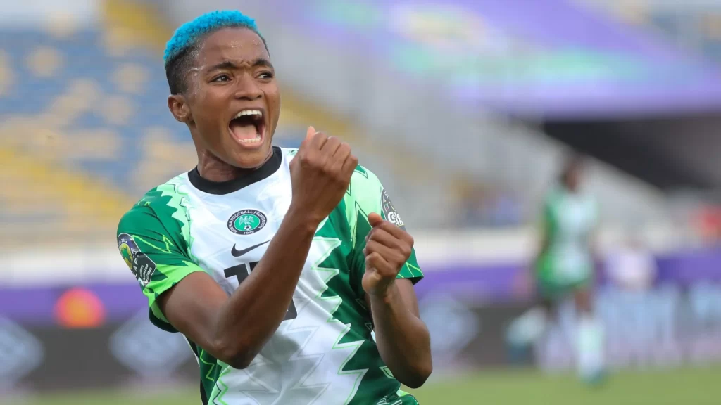 Rasheedat Ajibade one of the richest female footballers in nigeria