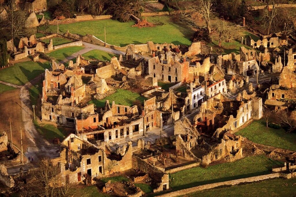 oradour one of the creepiest ghost towns