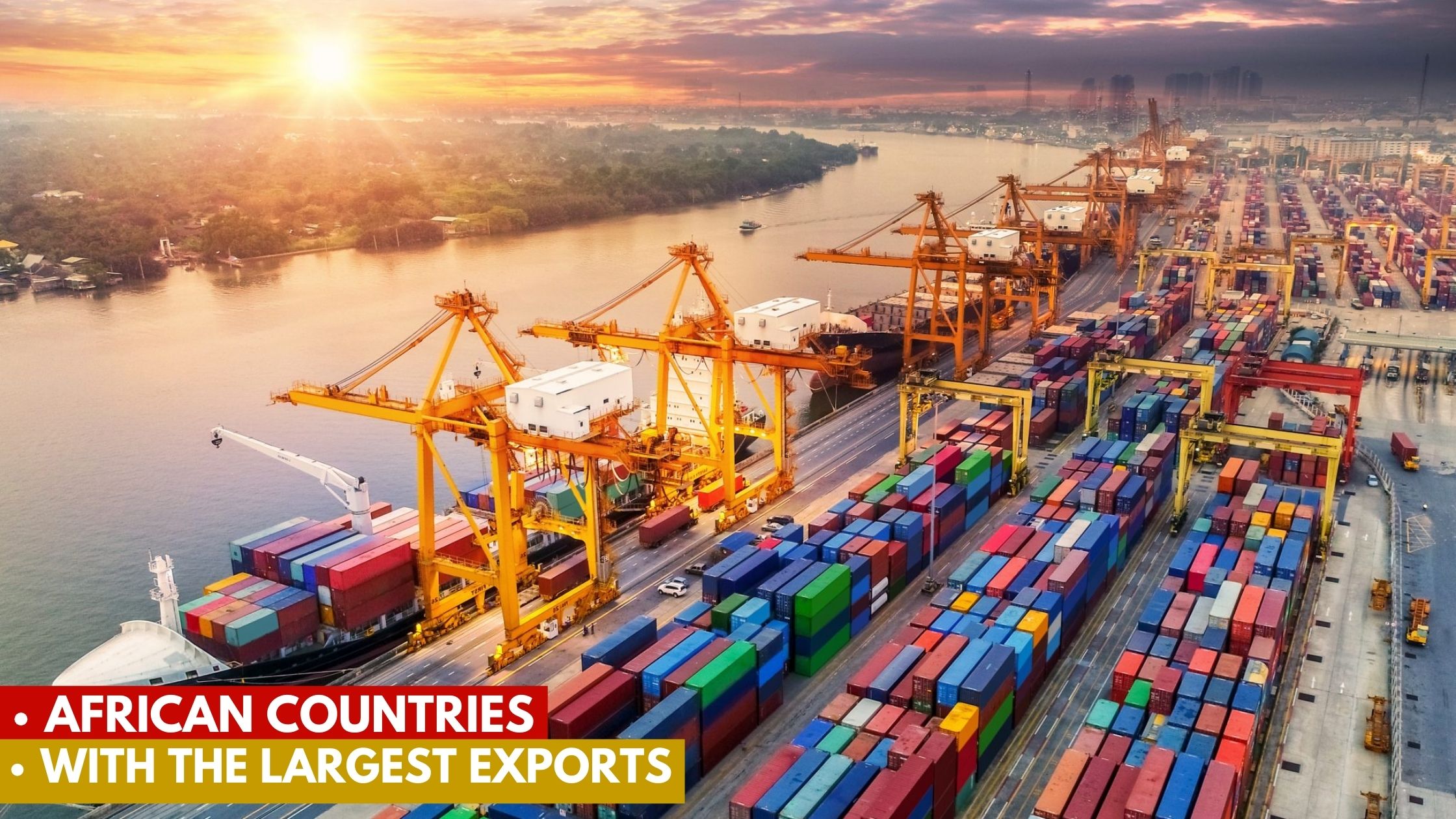 African Countries with Largest Exports