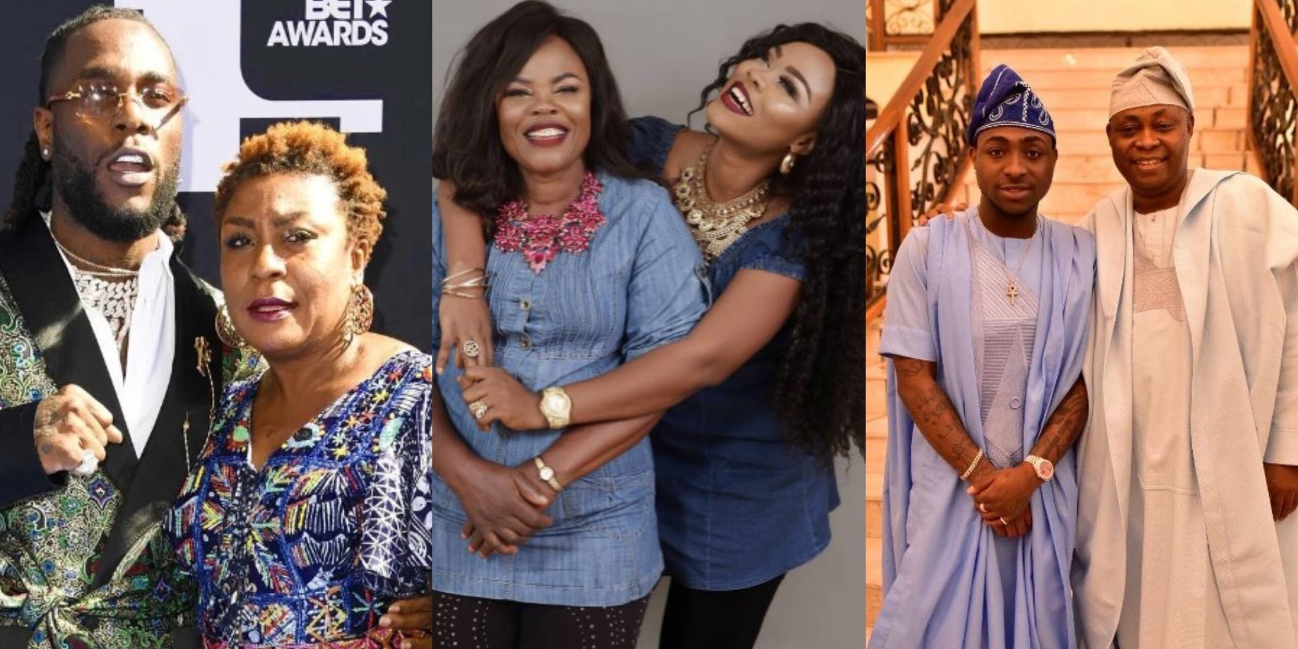 Top 10 Nigerian Celebrities Who Resemble Their Parents