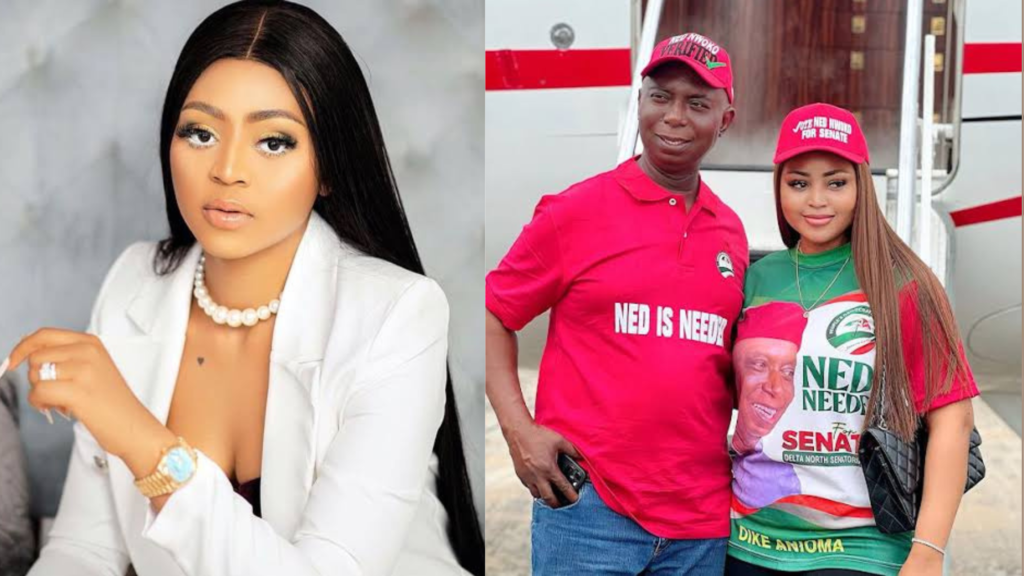 Regina daniels one of Nigerian celebrities who married politicians 