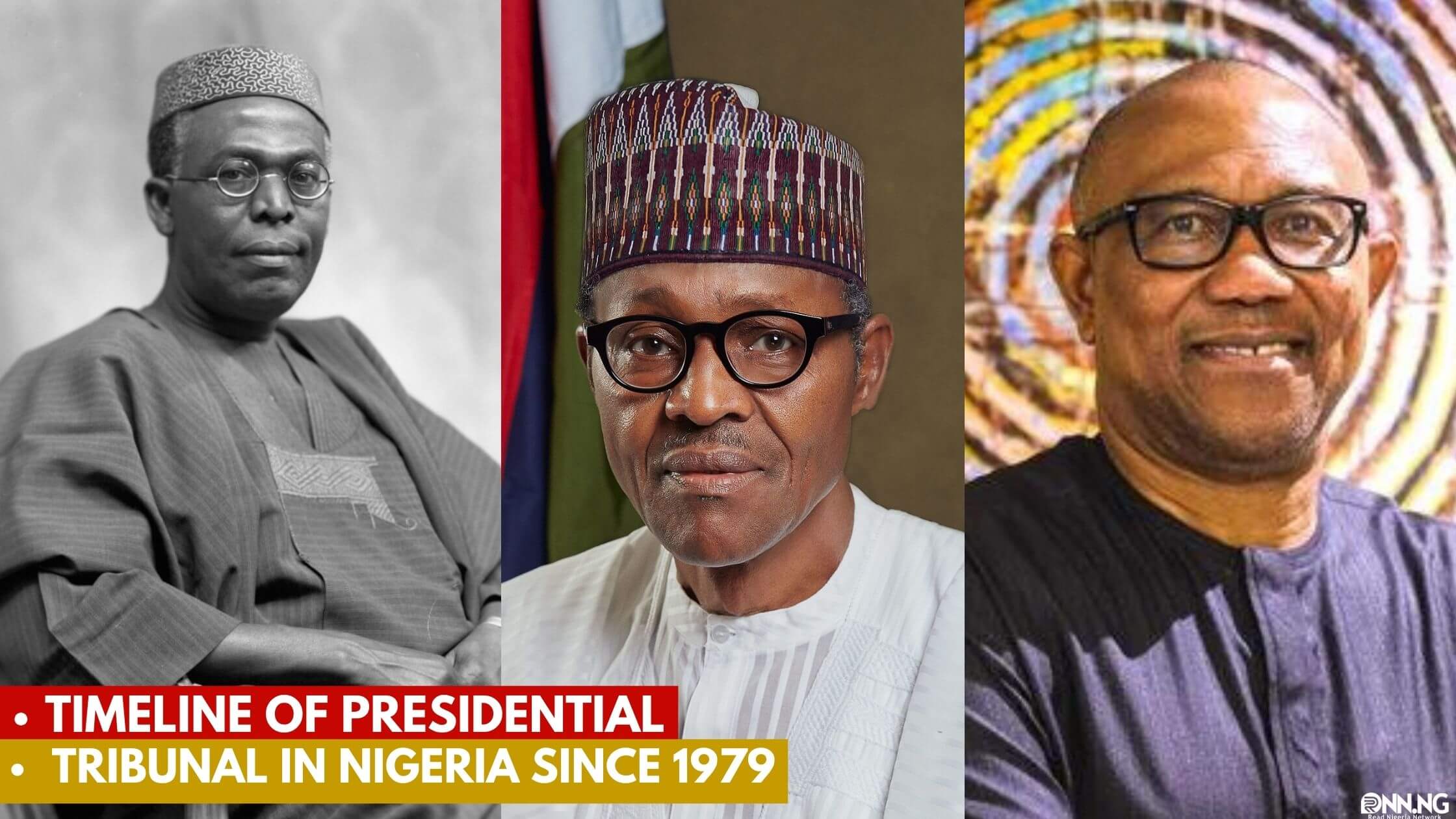 Timeline of Presidential Tribunal in Nigeria since 1979