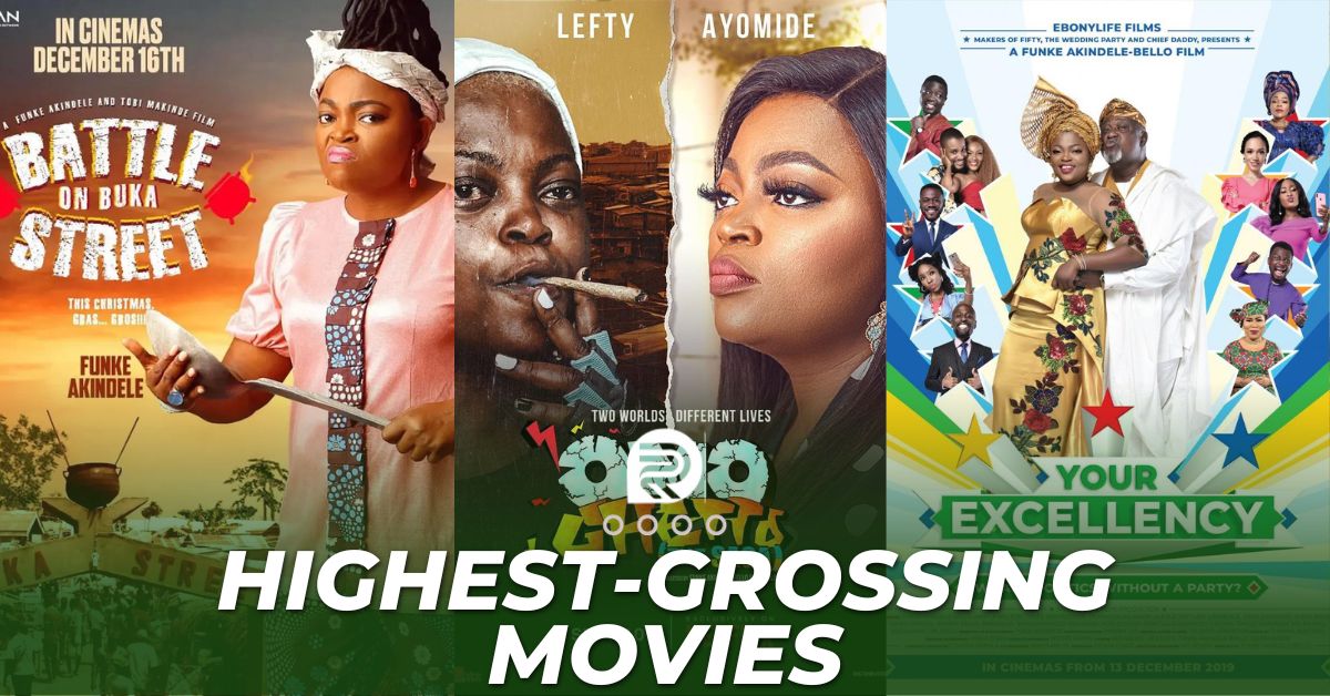 Top 10 Highest Grossing Movies By Funke Akindele