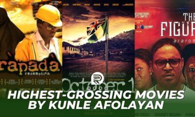 Top Ten Highest Grossing Movie By Kunle Afolayan