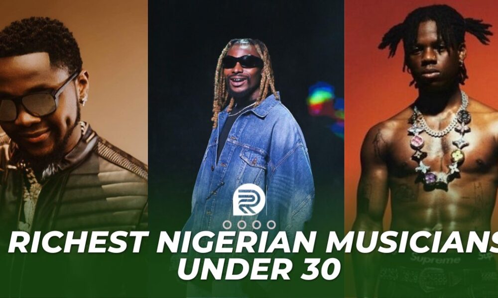 Top 10 Richest Nigerian Musicians Under 30 [2024]