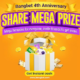 Bangbet mega share prize