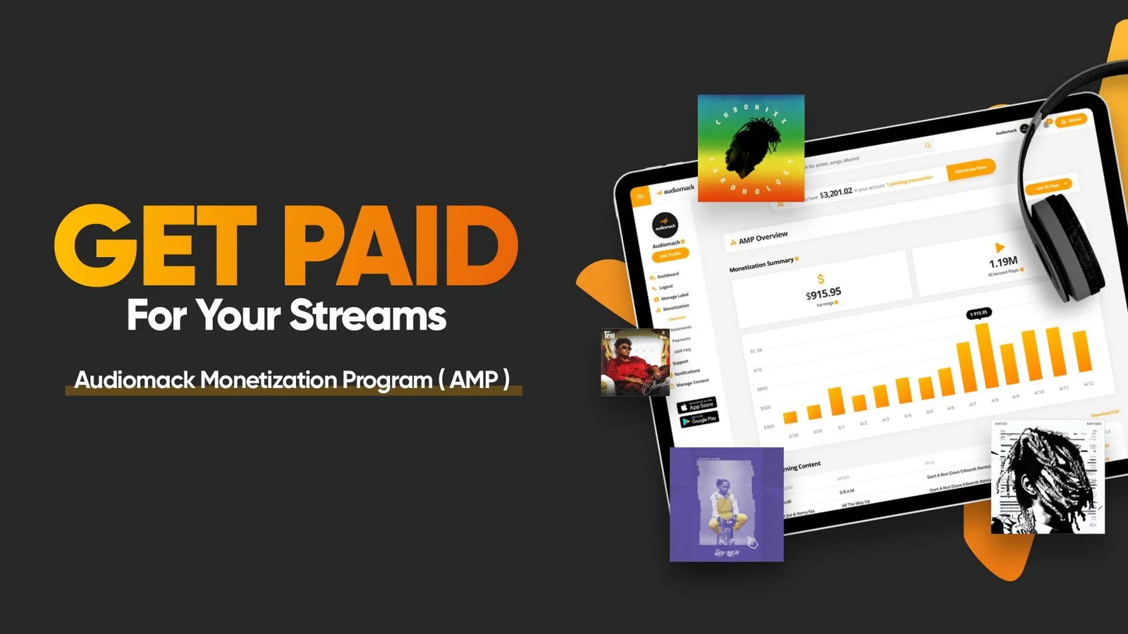 How to earn on audiomack in nigeria