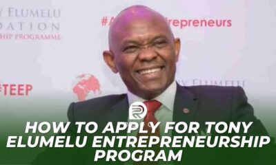 How To Apply For Tony Elumelu Entrepreneurship Program In 2024