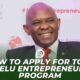How To Apply For Tony Elumelu Entrepreneurship Program In 2024