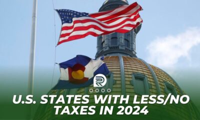 U.S. States With Less/No Taxes In 2024
