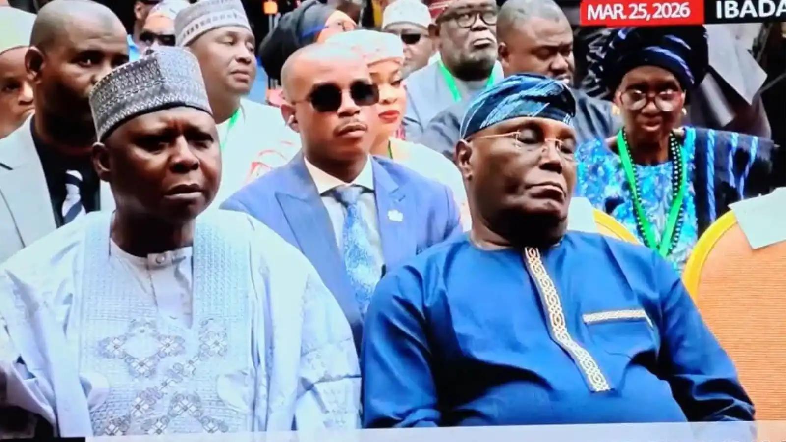 APC Trolls Atiku Over “Sleeping” Photo at Opposition Summit