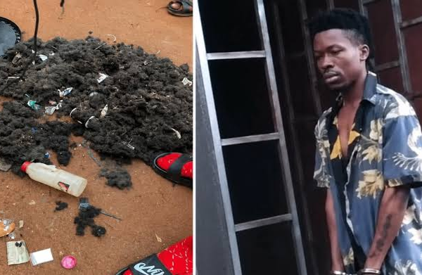 Police Arrest Abia Barber After Pot Containing Customers’ Hair Was Allegedly Found in His Home